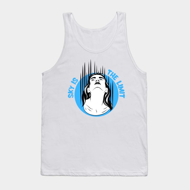 Sky is the limit Tank Top by HaMa-Cr0w